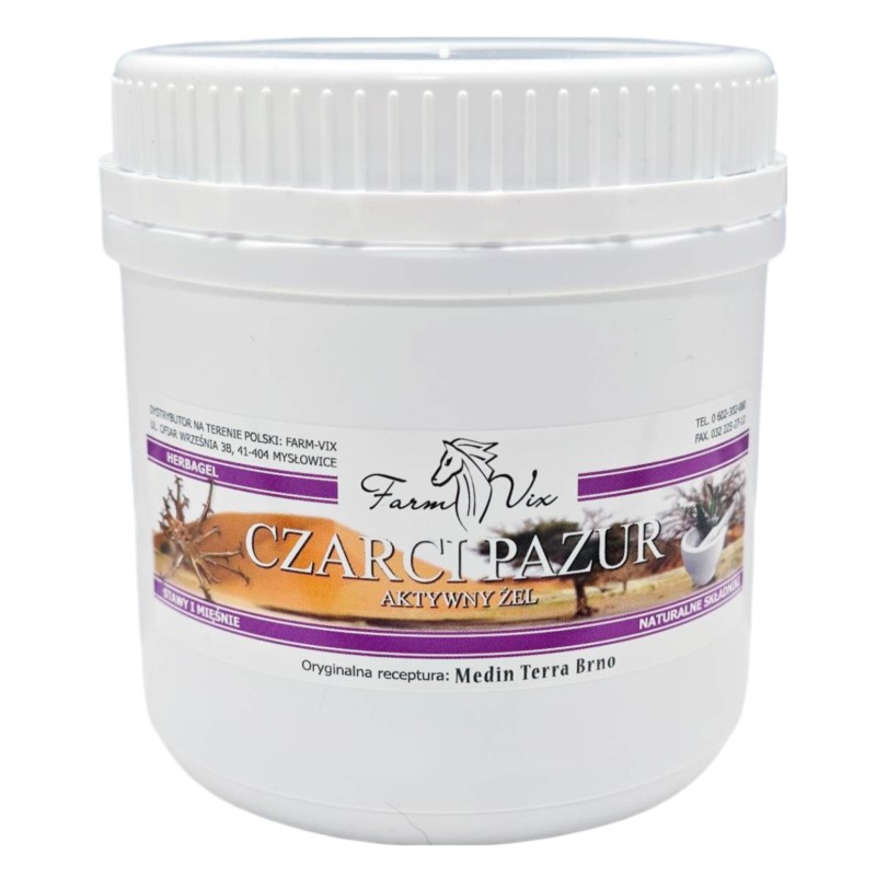 Farm-vix Czarci Pazur aktywny żel 600 g Farm-vix Czarci Pazur aktywny żel 600 g