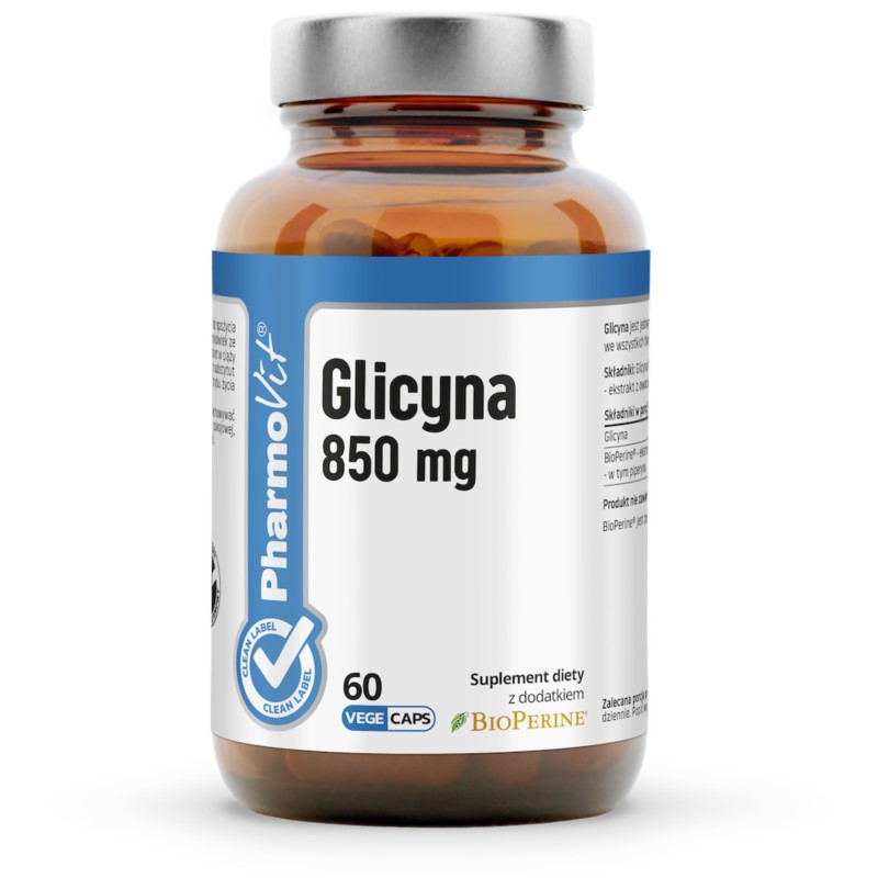 Pharmovit Glicyna 850 mg 60 k Pharmovit Glicyna 850 mg 60 k