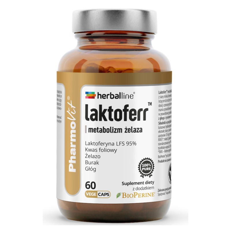 Pharmovit Laktoferr metabilizm żelaza 60 k
