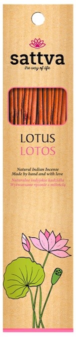 Sattva Naturalne Kadzidła Lotus Kwiat Lotosu 30G