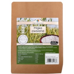 Pięć przemian Mąka Owsiana Bezglutenowa BIO 1000g