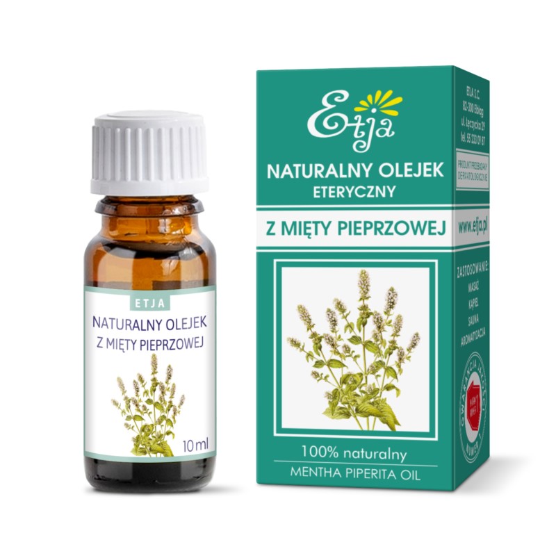 Etja Olejek Miętowy pieprzowy 10 ml Etja Olejek Miętowy pieprzowy 10 ml