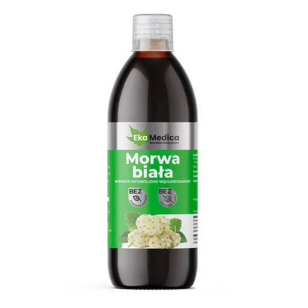 Ekamedica Morwa Biała 0,5L Sok 100% Ekamedica Morwa Biała 0,5L Sok 100%