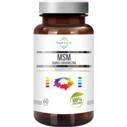 Soul Farm Premium MSM 500 mg 60 k siarka
