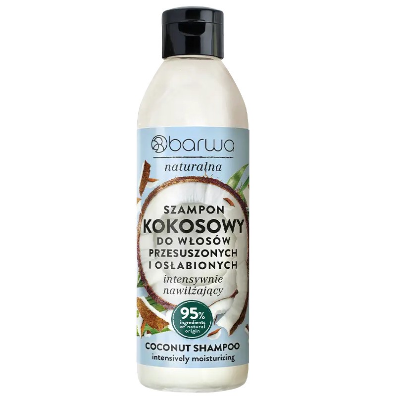 Barwa Szampon do włosów kokosowy 200 ml