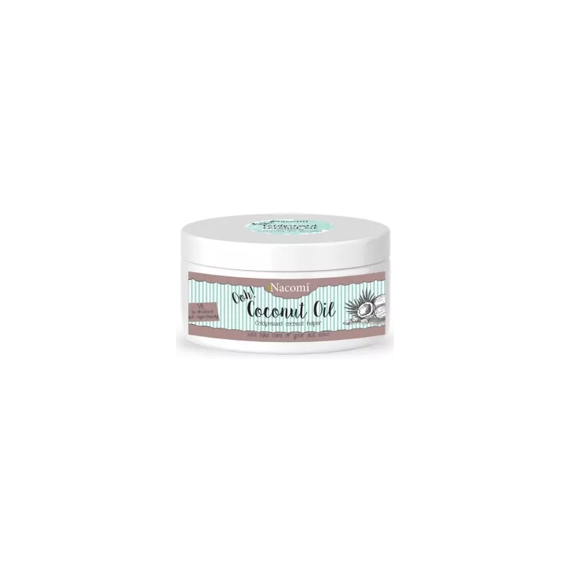 NACOMI OLEJ KOKOSOWY NIERAFINOWANY 100ML NACOMI OLEJ KOKOSOWY NIERAFINOWANY 100ML