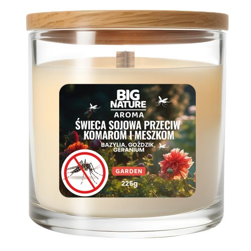 Big Nature Świeca Sojowa na komary i meszki 225 g