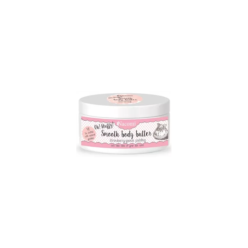 NACOMI MASŁO DO CIAŁA TRUSKAWKOWY PUDDING 100G