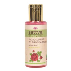 Sattva Żel do mycia twarzy róża indyjska 100 ml Sattva Żel do mycia twarzy róża indyjska 100 ml