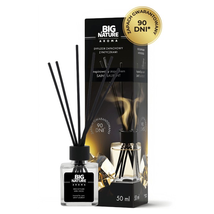Big Nature Dyfuzor Zapachowy WANILIA 50 ml