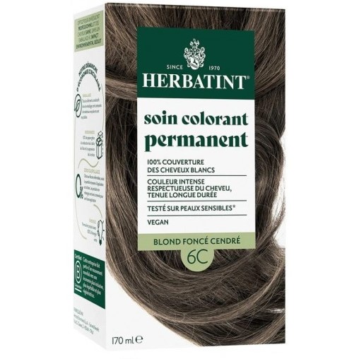 Herbatint Farba 6C Ciemny Popielaty Blond 150 ml