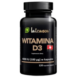 Intenson Witamina D3 4000IU 120 k