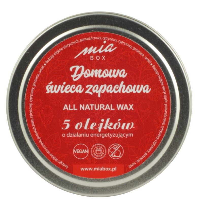 MiaBox Domowa świeca ENERGIA DOMOWA 15 ml