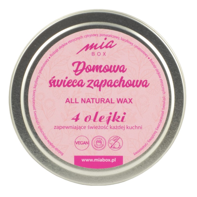 MiaBox Domowa świeca CZYSTA KUCHNIA 15 ml
