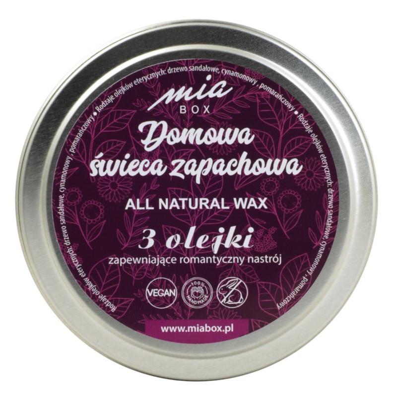 MiaBox Domowa świeca SENSUAL 15 ml