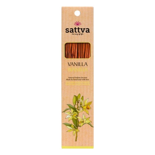 Sattva Naturalne Kadzidła Vanilla 30G Sattva Naturalne Kadzidła Vanilla 30G