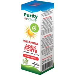 Purity Of Nature ADEK Forte krople 30 ml Purity Of Nature ADEK Forte krople 30 ml