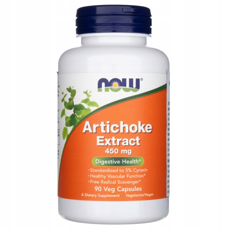 Now Foods Artichoke Extract karczoch 450 Mg 90 K