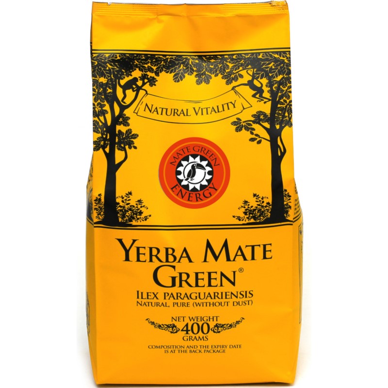 Oranżada Herbata Yerba Mate Green Energy 400G Oranżada Herbata Yerba Mate Green Energy 400G