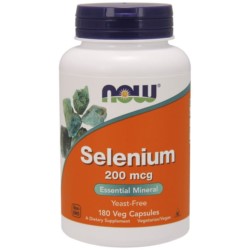 Now Foods Selen 200 mcg 180 k