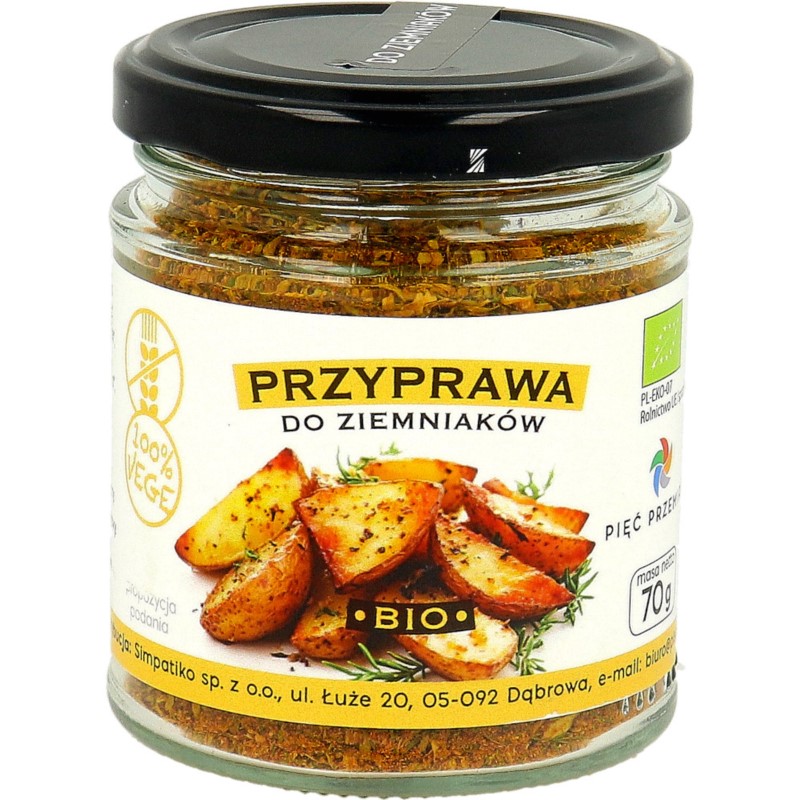 Pięć Przemian Przyprawa do ziemniaków 70 g Pięć Przemian Przyprawa do ziemniaków 70 g