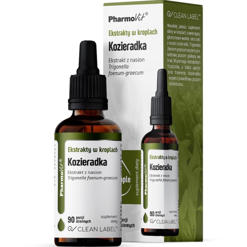Pharmovit Kozieradka 30 ml ekstrakt w kroplach