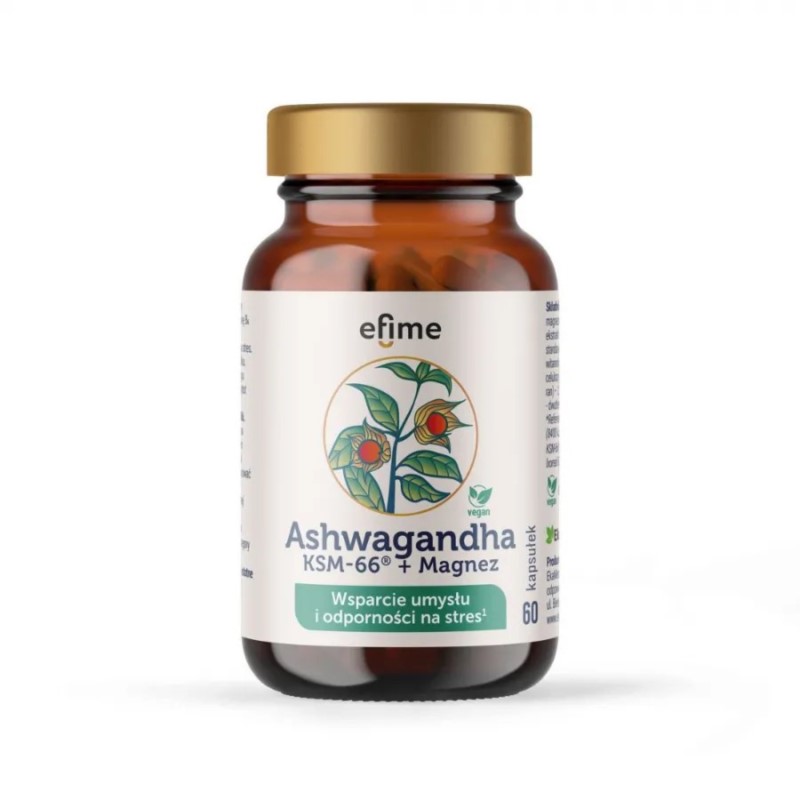 Ekamedica Ashwagandha 60 k Efime Ekamedica Ashwagandha 60 k Efime