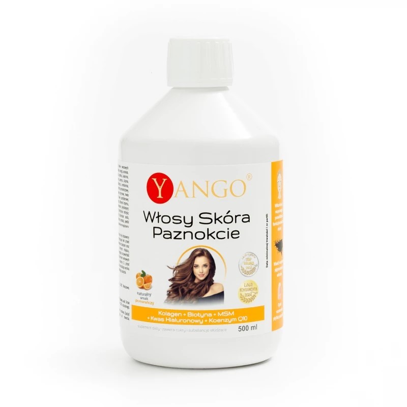Yango Multiwitamina Włosy Skóra Paznokcie 500 ml Yango Multiwitamina Włosy Skóra Paznokcie 500 ml
