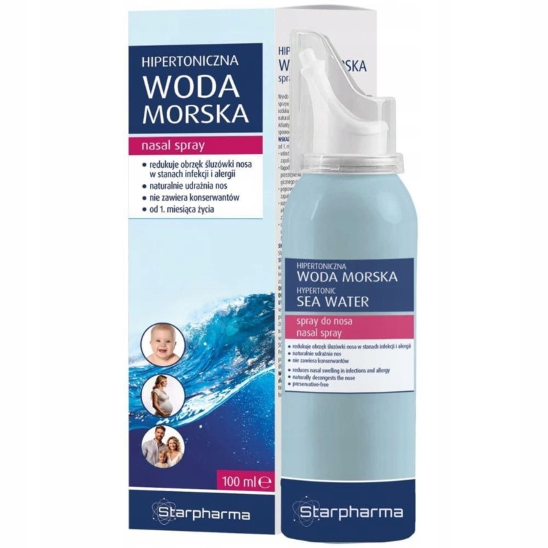 Starpharma Woda Morska Hipertoniczna 100 ml