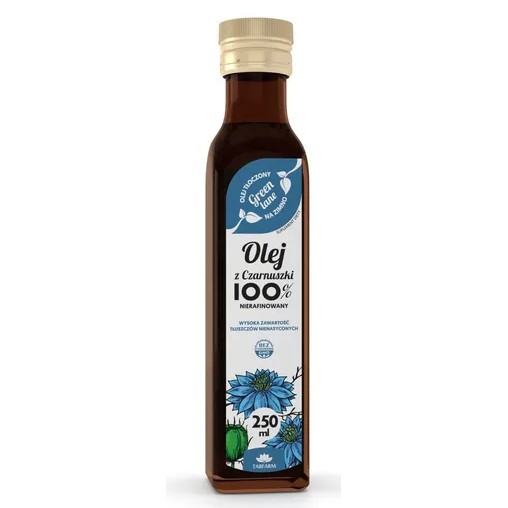 TABFARM Olej z Czarnuszki 100 % 250 Ml TABFARM Olej z Czarnuszki 100 % 250 Ml
