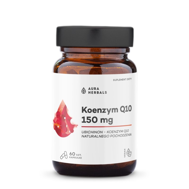 Aura Herbals Koenzym Q10 150 mg 60 kapsułek