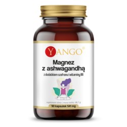 Yango Magnez z ashwagandhą szafraniem i B6 90 k