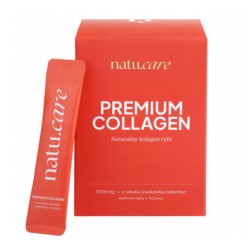 Natu Care Kolagen Premium 5000 mg truskawka-rabarb