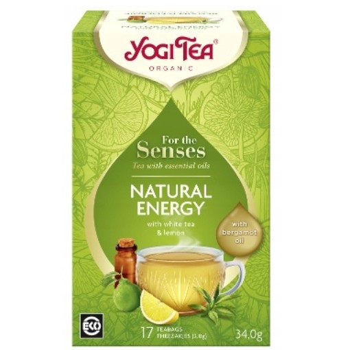 Yogi Tea Herbata Natural Energy Bio 17X2 G Yogi Tea Herbata Natural Energy Bio 17X2 G