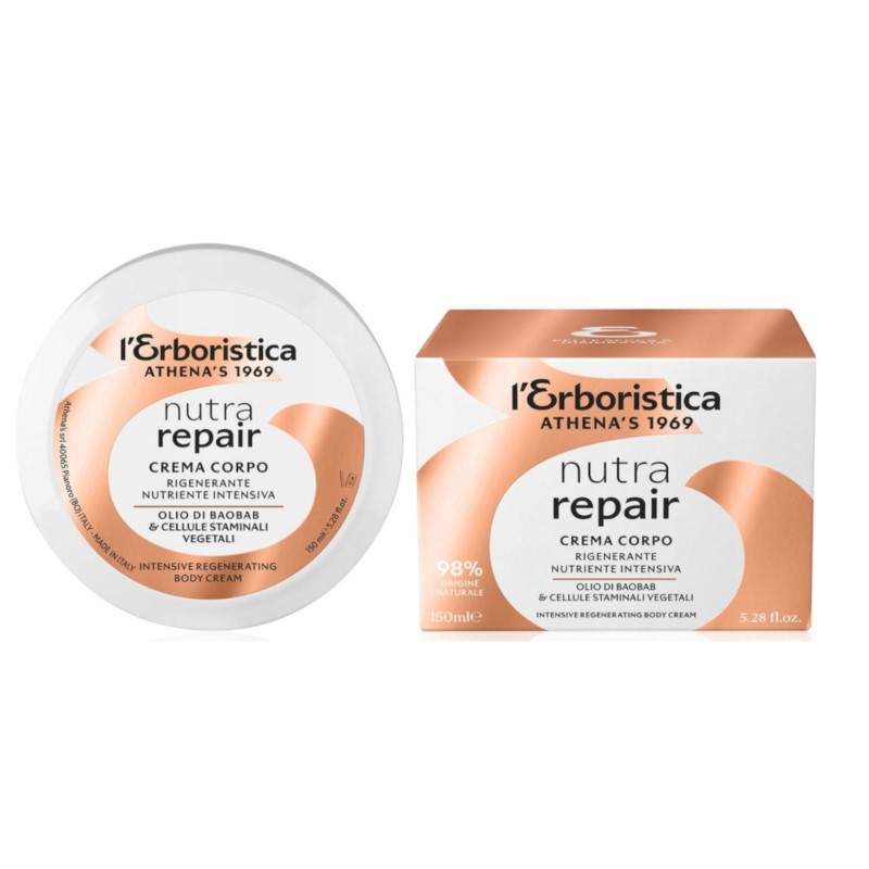 L'Erboristica Regenerujący krem do ciała 160 ml L'Erboristica Regenerujący krem do ciała 160 ml