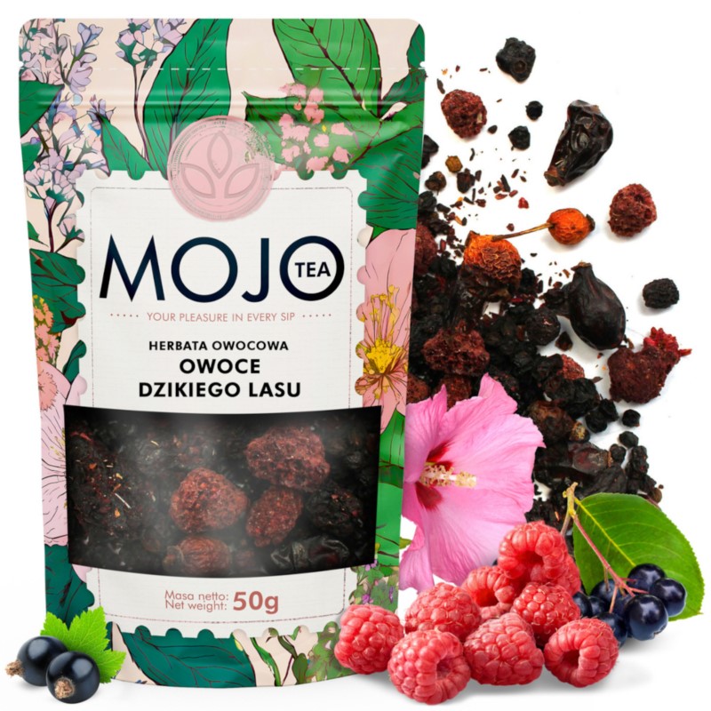 MOJO TEA Herbata Owoce dzikiego lasu 50 g MOJO TEA Herbata Owoce dzikiego lasu 50 g