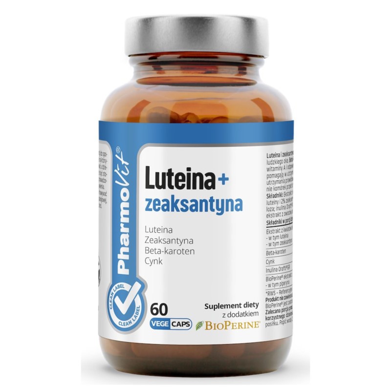 Pharmovit Luteina + zeaksantyna 60 k