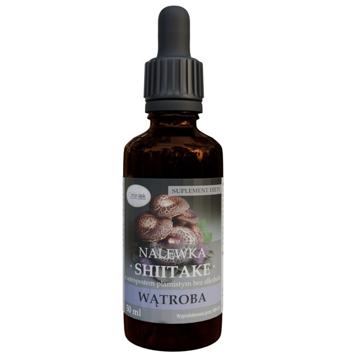 Mirlek Nalewka SHITAKE Wątroba 50 ml Mirlek Nalewka SHITAKE Wątroba 50 ml