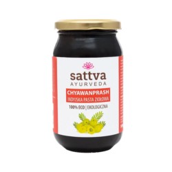 Sattva Chyawanprash 500 g inyjska pasta ziołowa Sattva Chyawanprash 500 g inyjska pasta ziołowa