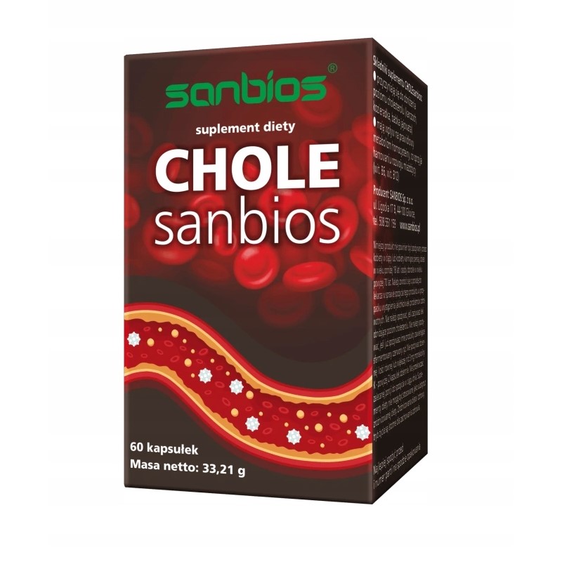 Sanbios Cholesanbios 60 kap Sanbios Cholesanbios 60 kap