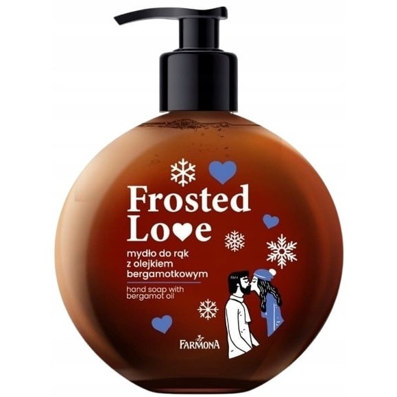 Farmona Frosted Love mydło do rąk  bergamotka