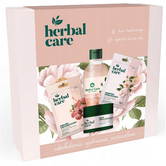 Zestaw Herbal Care dzika róża pielęgnacja twarzy