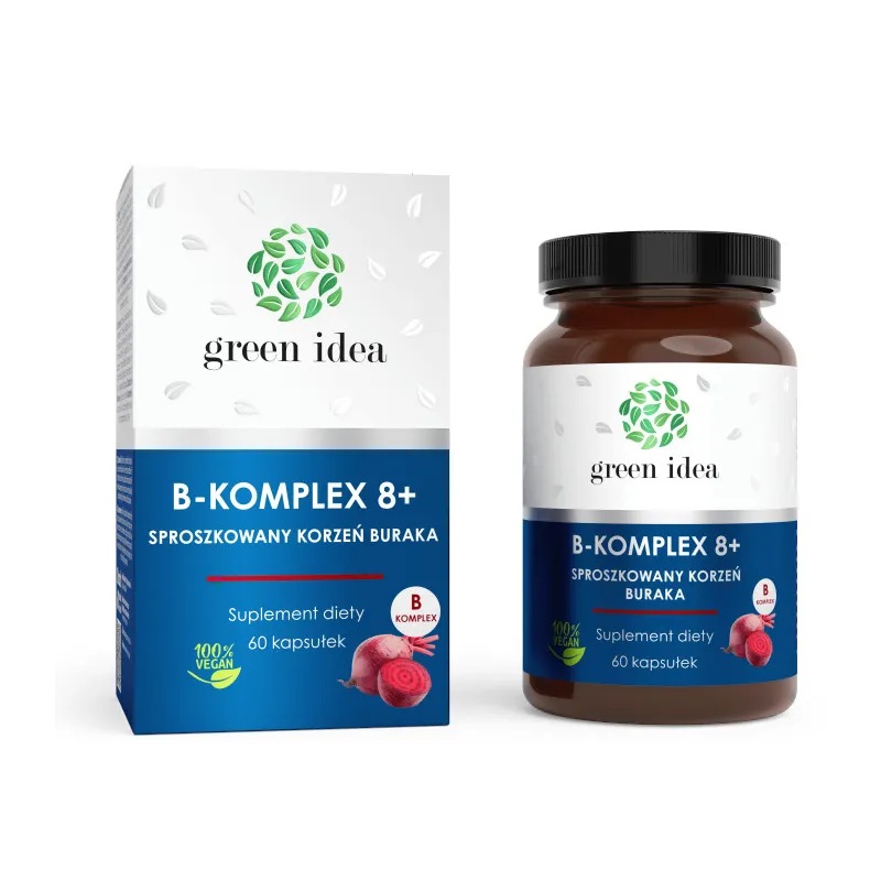 Green Idea B - Komplex 8+ sproszkowany burak 60 k