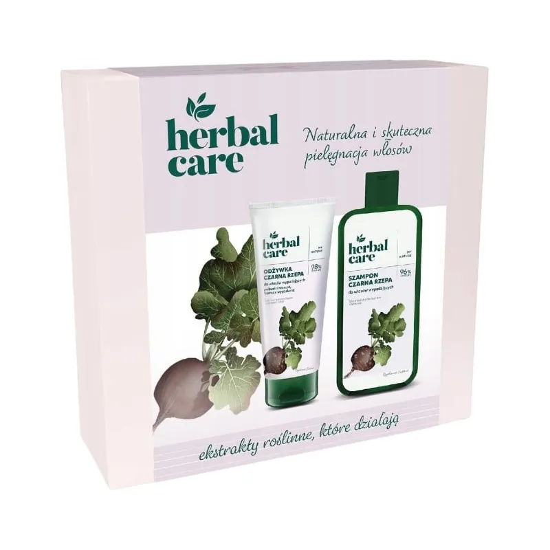 Zestaw Herbal Care pielęgnacja włosów czarna rzep