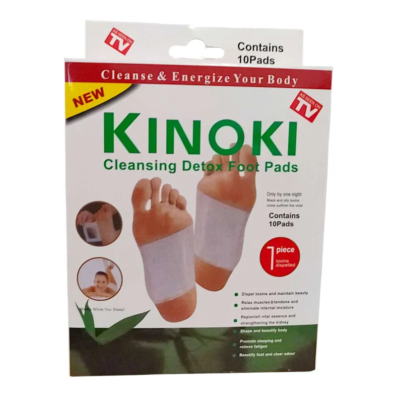 Kinoki Plastry Detox Body ocet bambusowy 10 szt