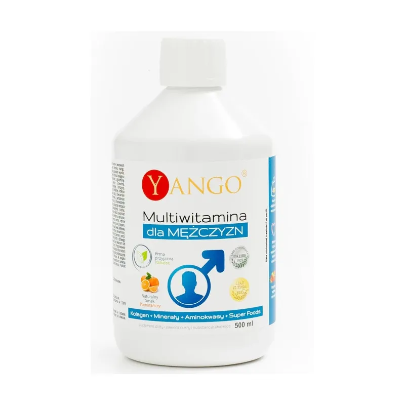 Yango Multiwitamina Dla Mężczyzn 500 Ml Yango Multiwitamina Dla Mężczyzn 500 Ml
