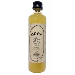 Ocet jabłkowy z miodem BIO 5% niefiltrowany ACETO