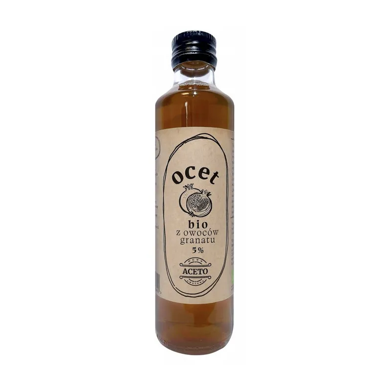 Ocet z granatu BIO 5% niefiltrowany ACETO