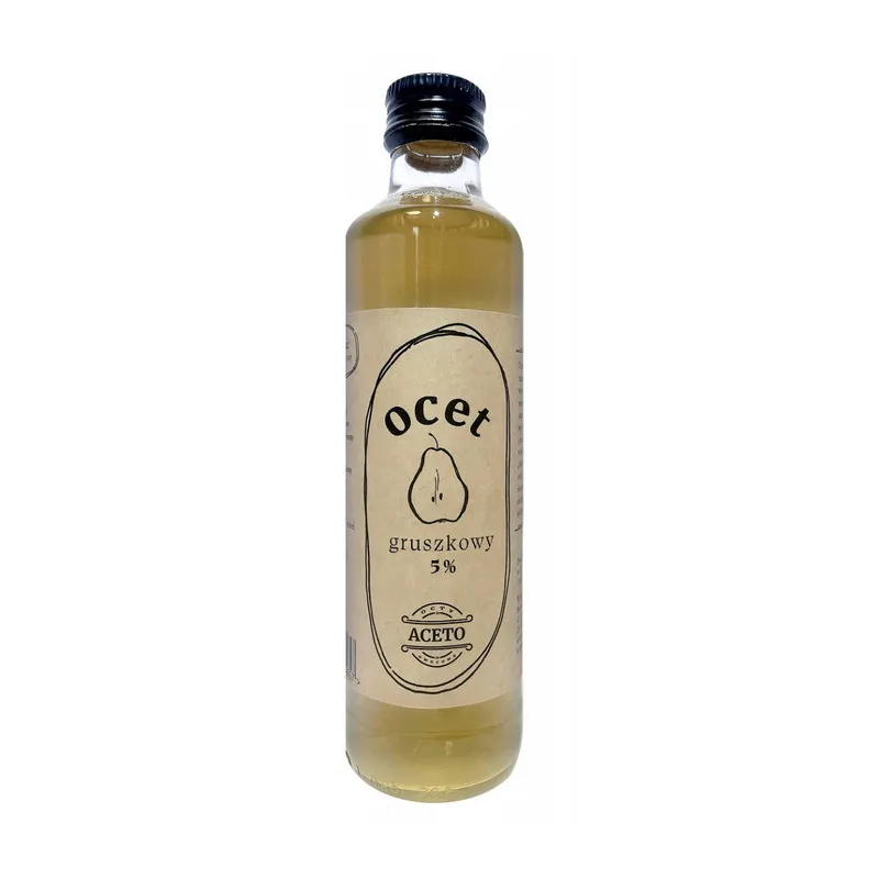 Ocet gruszkowy 5% niefiltrowany 250 ml ACETO