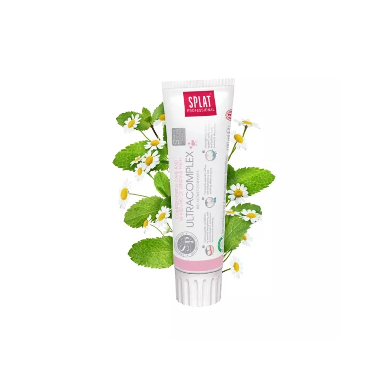 SPLAT ULTRACOMPLEX PASTA DO ZĘBÓW WRAŻLIWYCH 100ML SPLAT ULTRACOMPLEX PASTA DO ZĘBÓW WRAŻLIWYCH 100ML